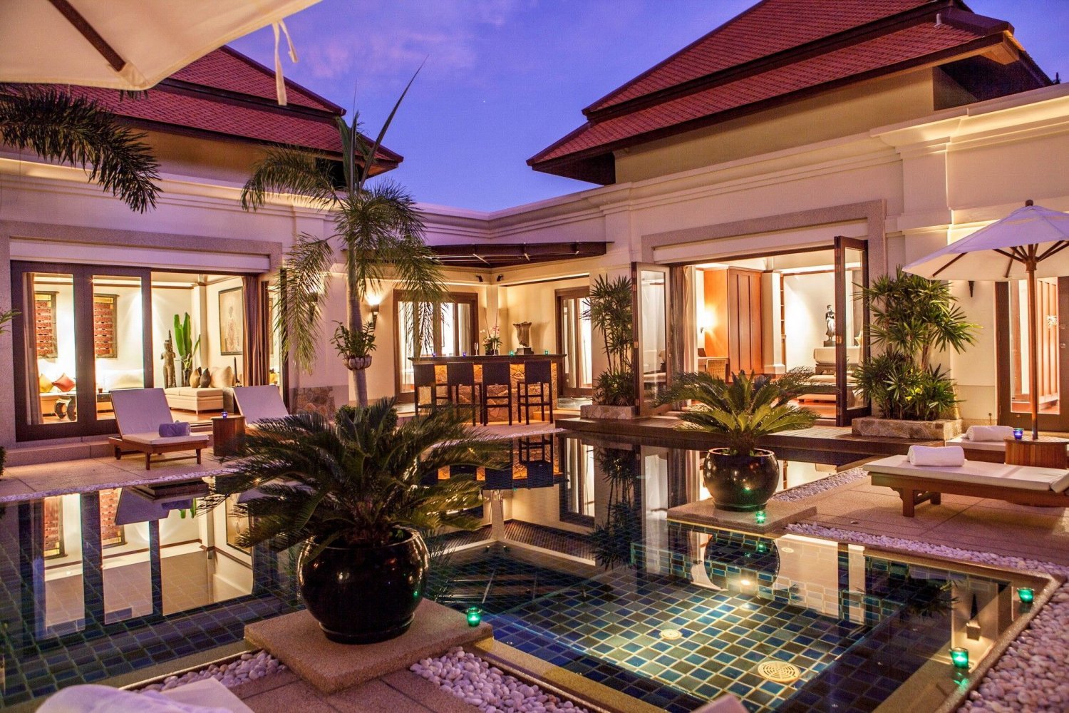 4 chambres house à louer à Bang Tao, Phuket, Southern Thailand, Thailand № 78741