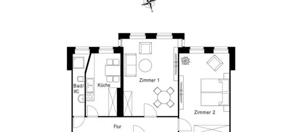 1 Schlafzimmer Wohnung in Neukölln, Germany, Nr. 49080 20