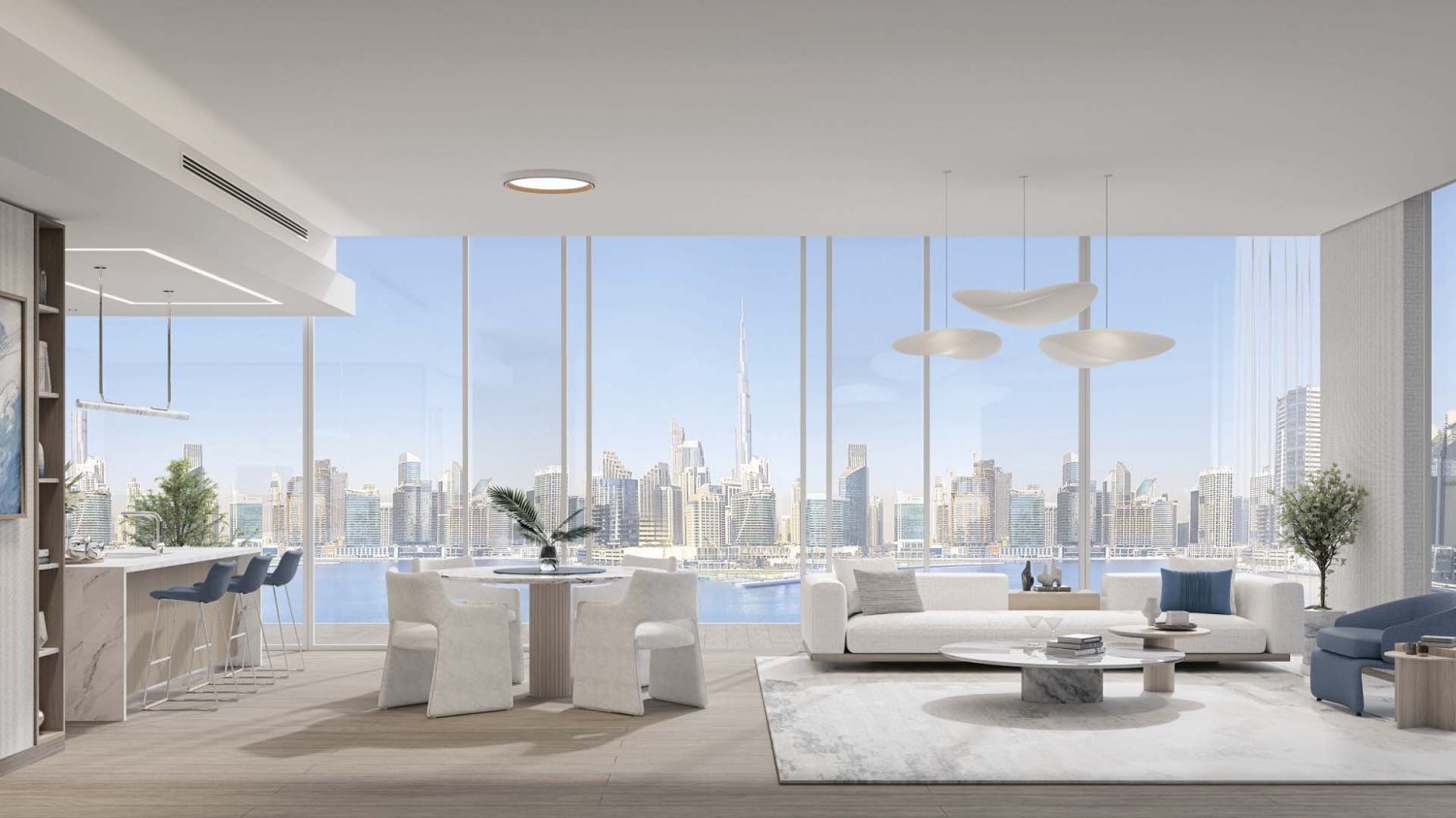 Apartamento de 2 dormitorios en THE QUAYSIDE RESIDENCES, Business Bay, UAE No. 59901