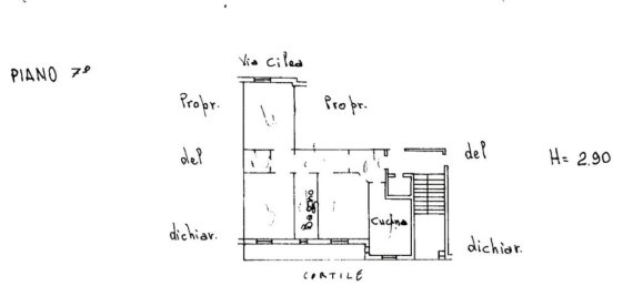 3 rooms Apartment in Pioltello, Italy No. 227332 18