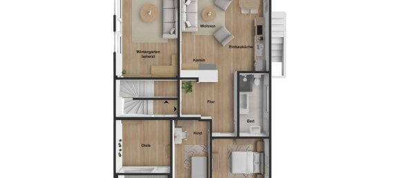 4 غرف نوم منزل في Coesfeld, Germany رقم 39177 16