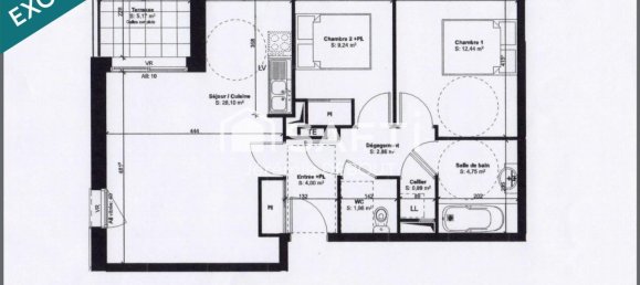 Apartamento de 2 dormitorios en Saint-Cyr-sur-Loire, France No. 222858 27