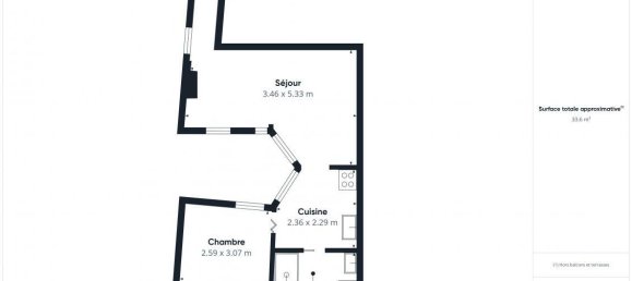 Квартира с 1 спальней в Париж, Франция № 334716 16