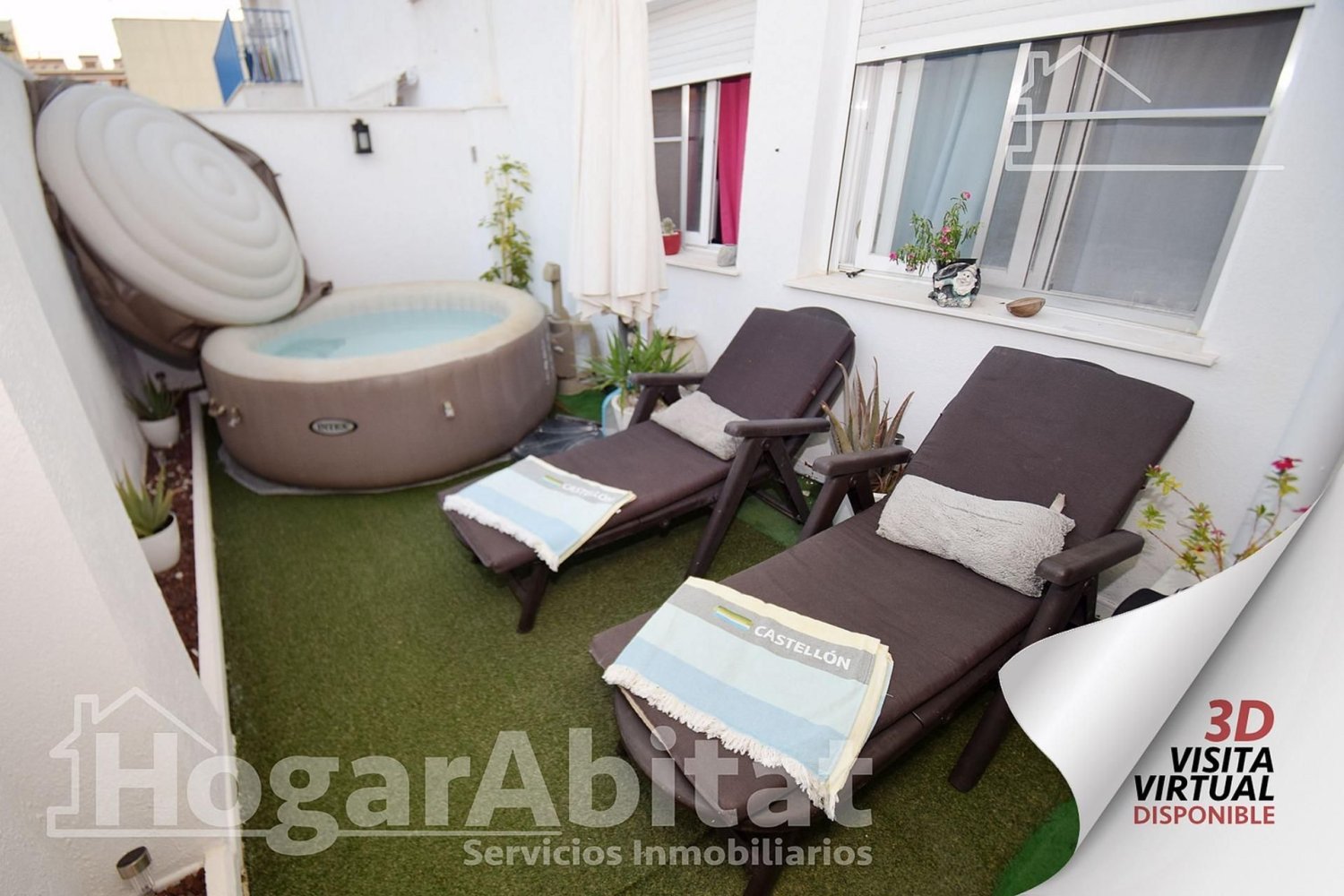 4 غرف نوم شقة في Castellon de la Plana, Spain رقم 32041