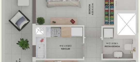 Apartamento T1 em Town Square, UAE N.º 16278 14