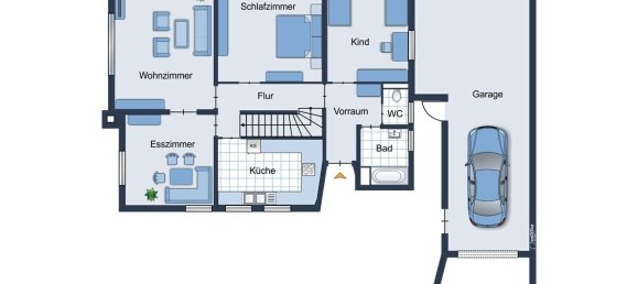 6غرفة منزل في Heidenheim, Germany رقم 364099 24