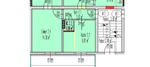 Квартира с 3 комнатами в Зальцбург-Умгебунг, Австрия № 204040 4