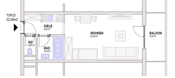 Studio à Innsbruck-Stadt, Austria No. 193711 20