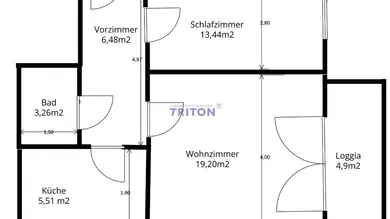 2غرفة شقة في Wahring, Austria رقم 131803