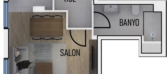 Квартира 2+1 в Мугла, Турция № 33353 19