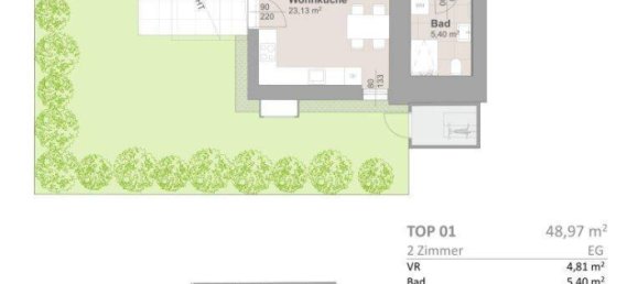 2 rooms Apartment in Penzing, Austria No. 201200 5