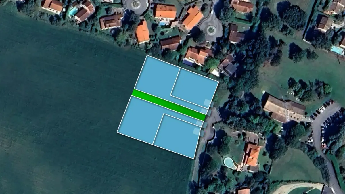  قطعة أرض في Haute-Garonne, France 1030متر مربع رقم 286211