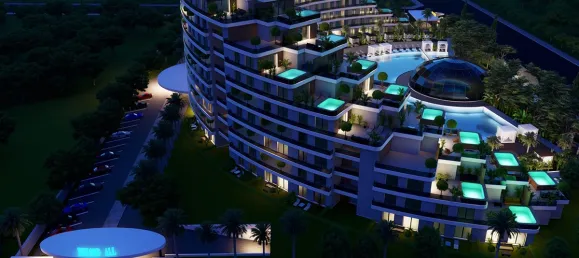 Квартира 1+1 в Аксу, Турция № 32702 10