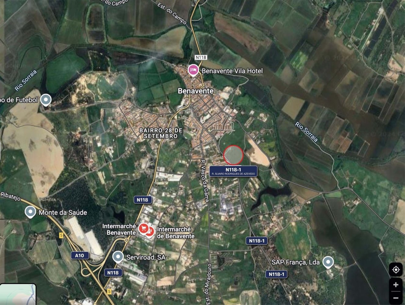  قطعة أرض في Benavente, Portugal 70936متر مربع رقم 122939