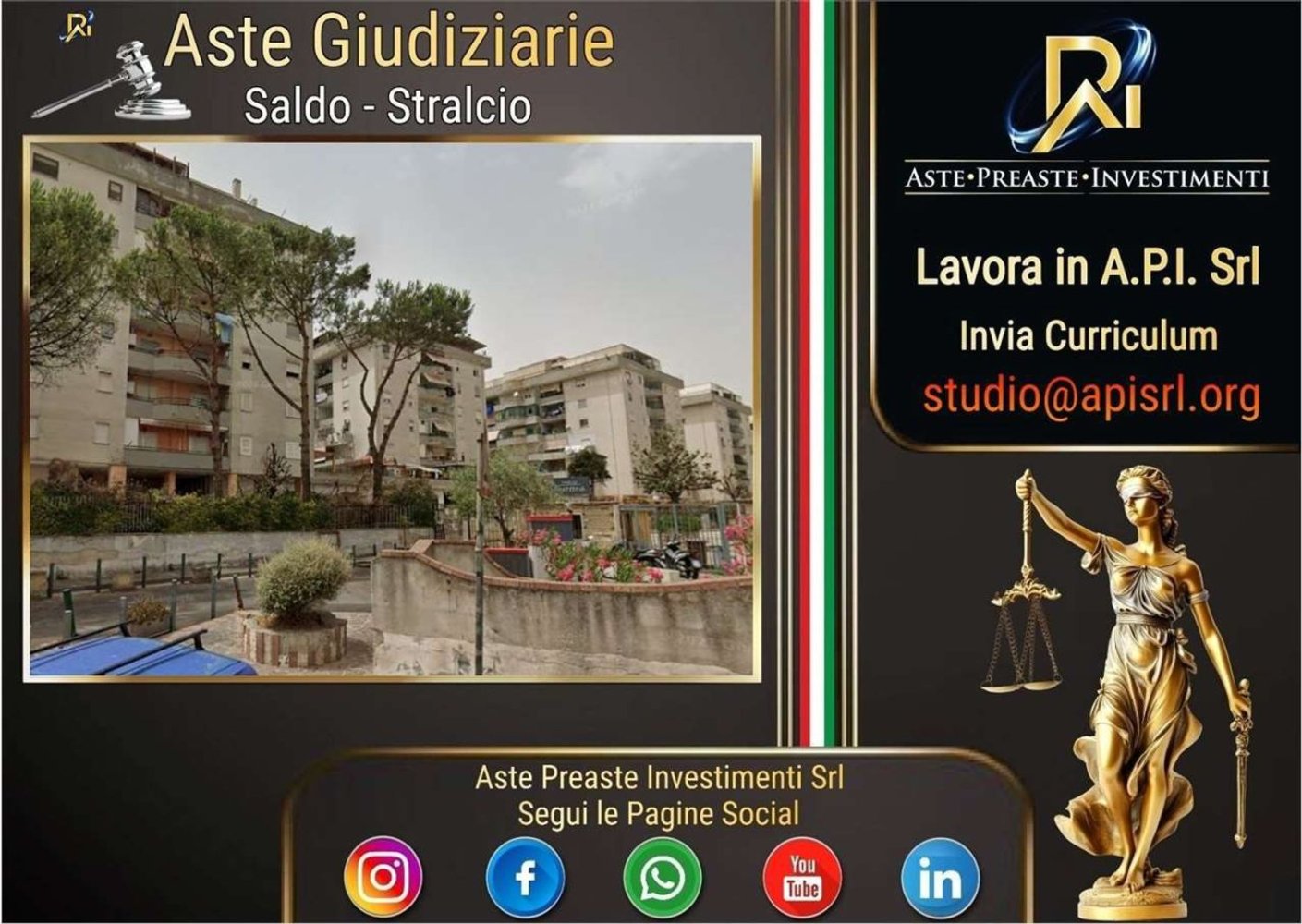 4 rooms Apartment in Melito di Napoli, Italy No. 279625