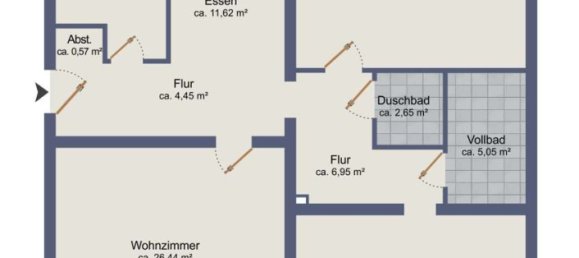 Apartamento de 2 dormitorios en Wandsbek, Germany No. 87589 6