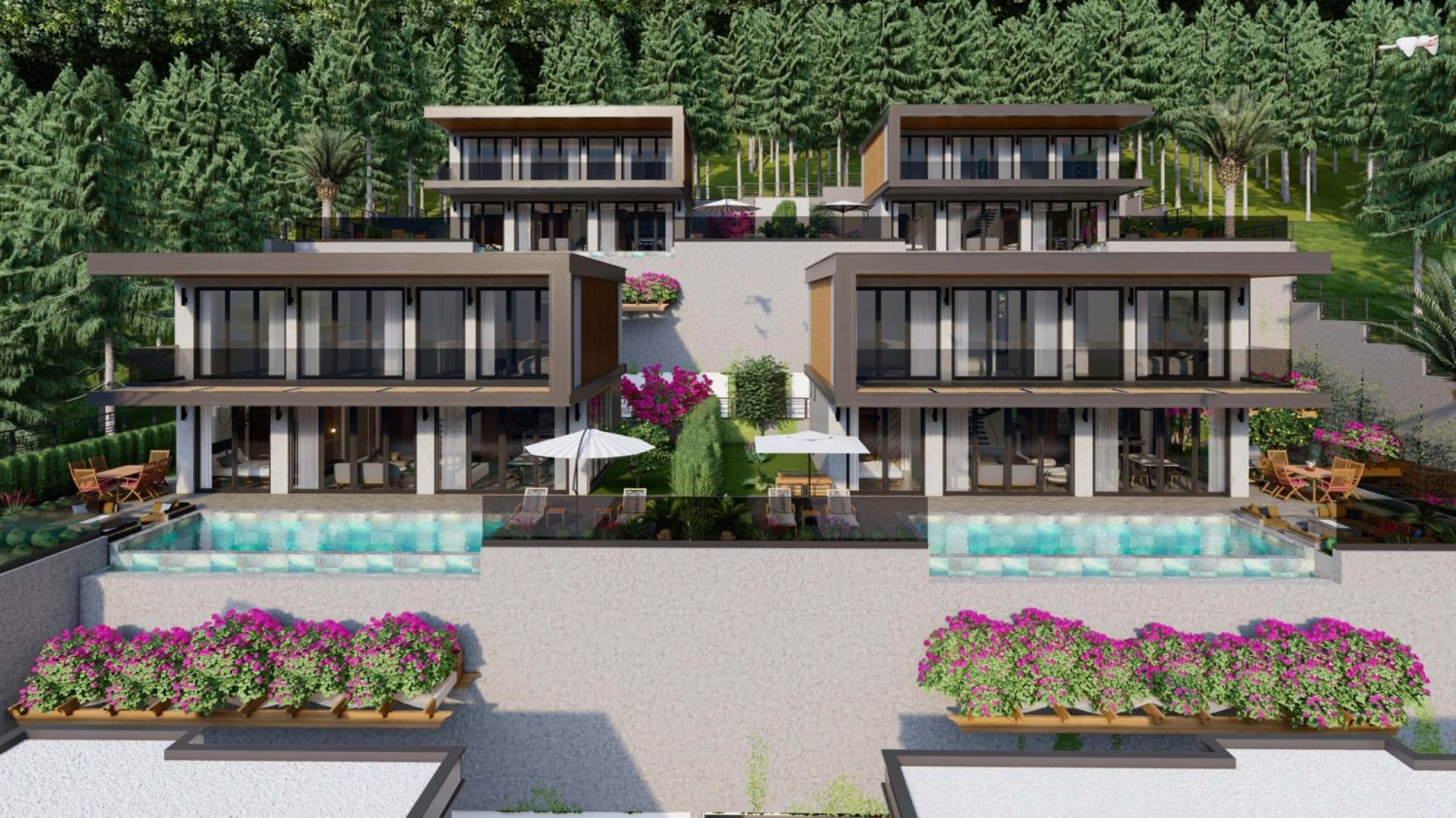 شقة 4+1 في Alanya, Turkey رقم 41704