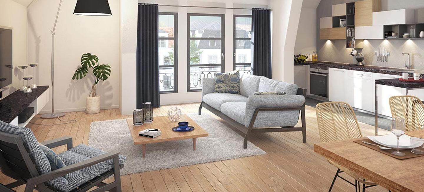 Квартира с 3 спальнями в Эрмон, Франция № 202474