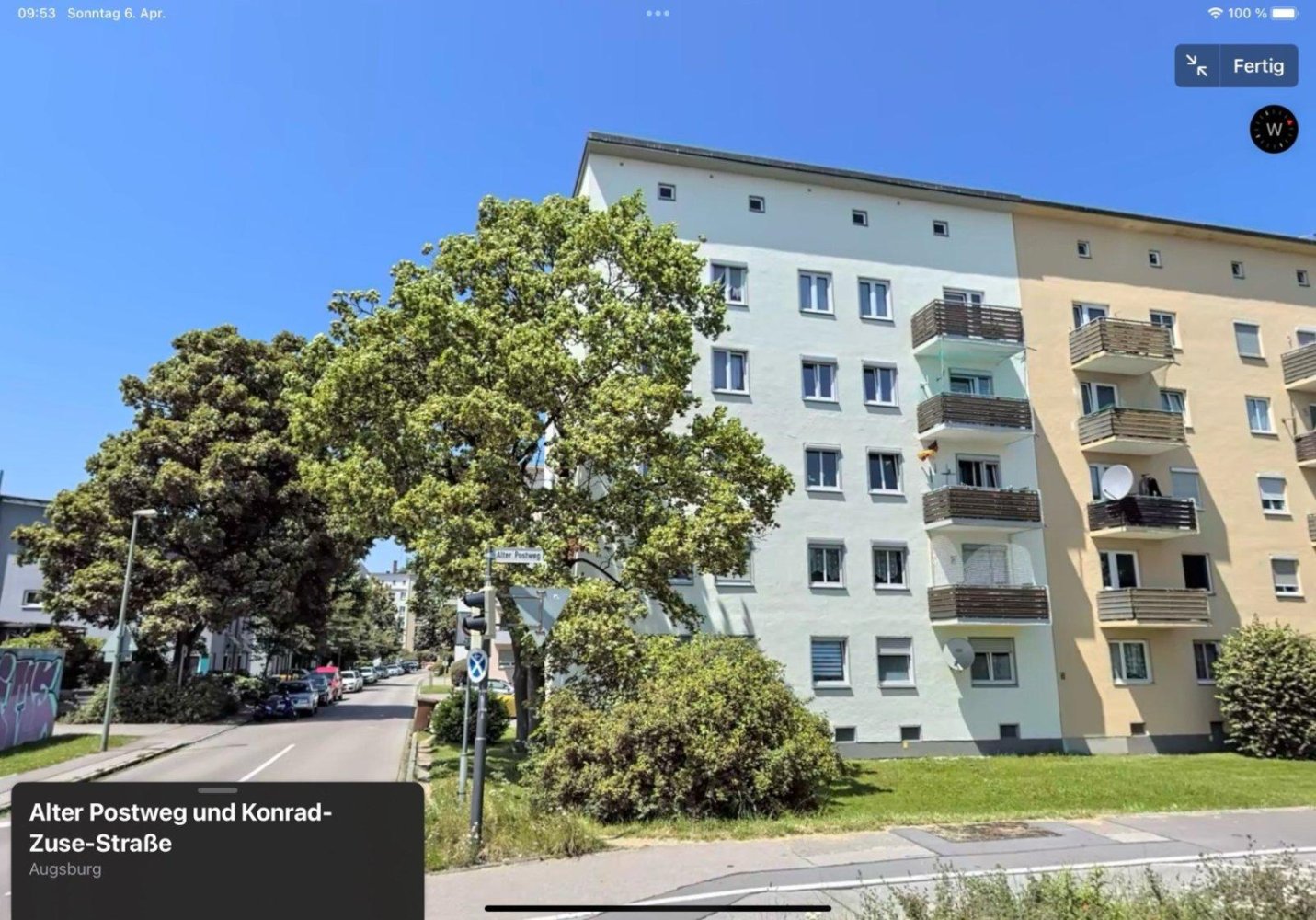 1 bedroom Apartment in Augsburg, Germany No. 254333