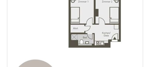 Apartamento de 2 dormitorios en Frankfurt am Main, Germany No. 28065 12