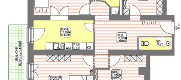 3 chambres Appartement à Potsdam, Germany No. 291072 20