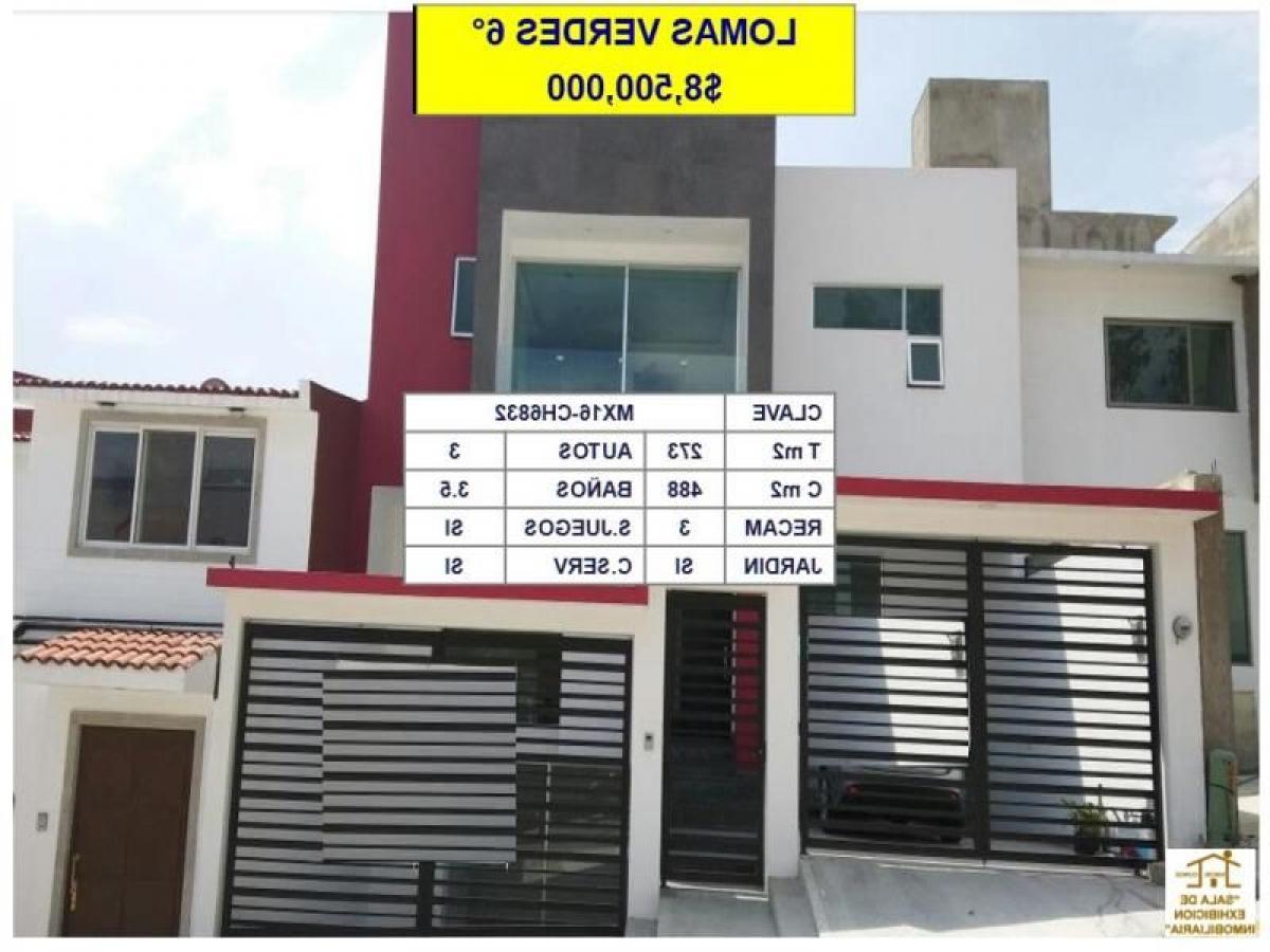 3 bedrooms House in Naucalpan de Juarez, Mexico No. 208791