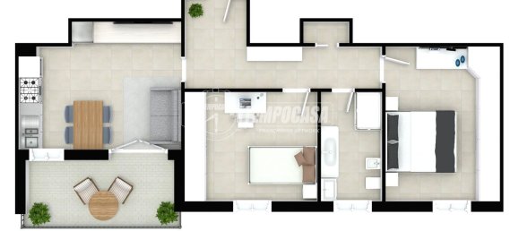 Квартира с 3 комнатами в Кастеназо, Италия № 280362 37