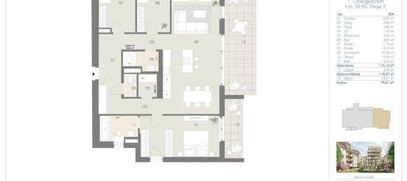 3 rooms Apartment in Wieden, Austria No. 2038 14