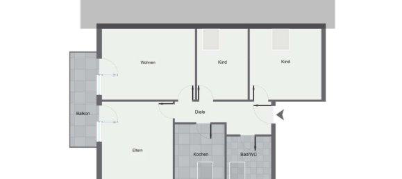 4غرفة شقة في Emmendingen, Germany رقم 96426 10