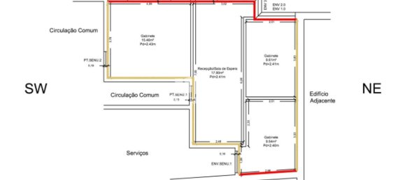 Büro in Povoa de Varzim, Portugal 56m², Nr. 54926 15