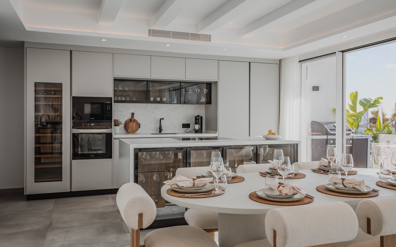 4 غرف نوم بانتهاوس في Marbella, Spain رقم 46445