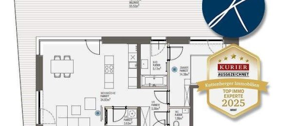 2 rooms Apartment in Oggau am Neusiedler See, Austria No. 137521 22