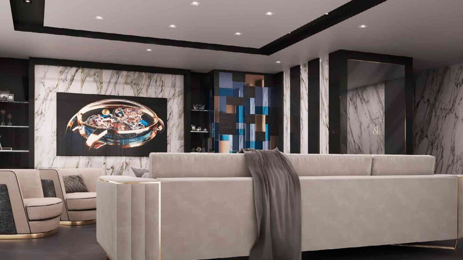 Apartamento T3 em BURJ BINGHATTI JACOB & CO RESIDENCES, Business Bay, UAE N.º 60301