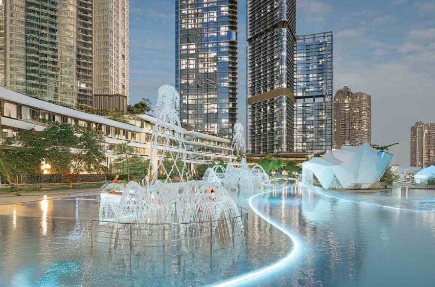 Квартира с 1 спальней в Skyvue Spectra, Дубай, ОАЭ № 65308