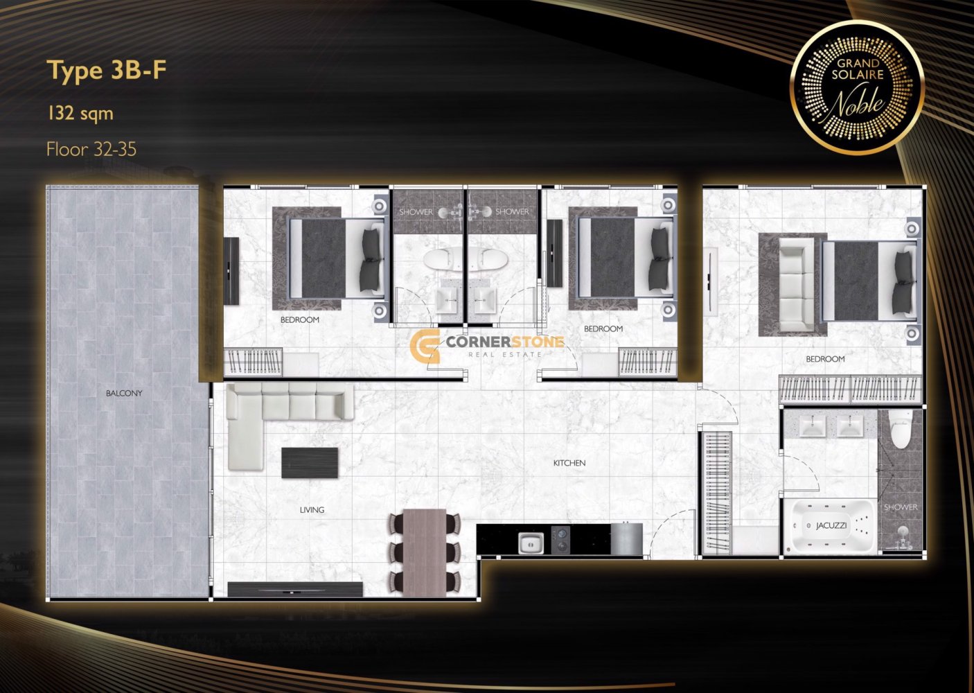 132m² Condo in Pattaya, Thailand No. 22318