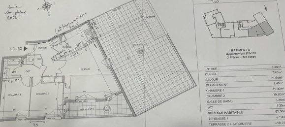 2 Schlafzimmer Wohnung in Pantin, France, Nr. 187628 11