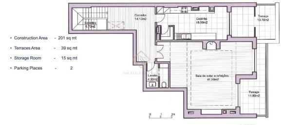 Apartamento de 3 dormitorios en Cascais, Portugal No. 134445 5