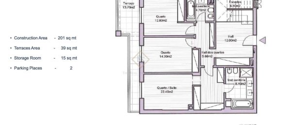 Apartamento de 3 dormitorios en Cascais, Portugal No. 134445 4