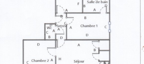 Apartamento de 2 dormitorios en Lyon, France No. 290022 2