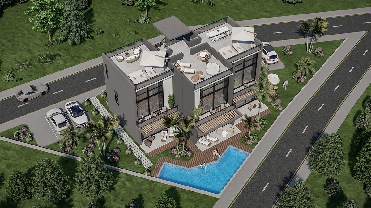 Studio in Esentepe, Nord-Zypern, Nr. 15647