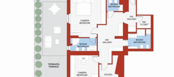 2 Schlafzimmer Wohnung in Casciana Terme Lari, Italy, Nr. 229029 20