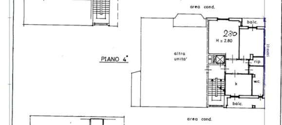 Квартира с 3 спальнями в Ивреа, Италия № 318612 23