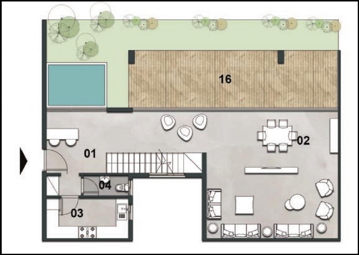 Condominio de 4 dormitorios en New Capital City, Egypt No. 2245