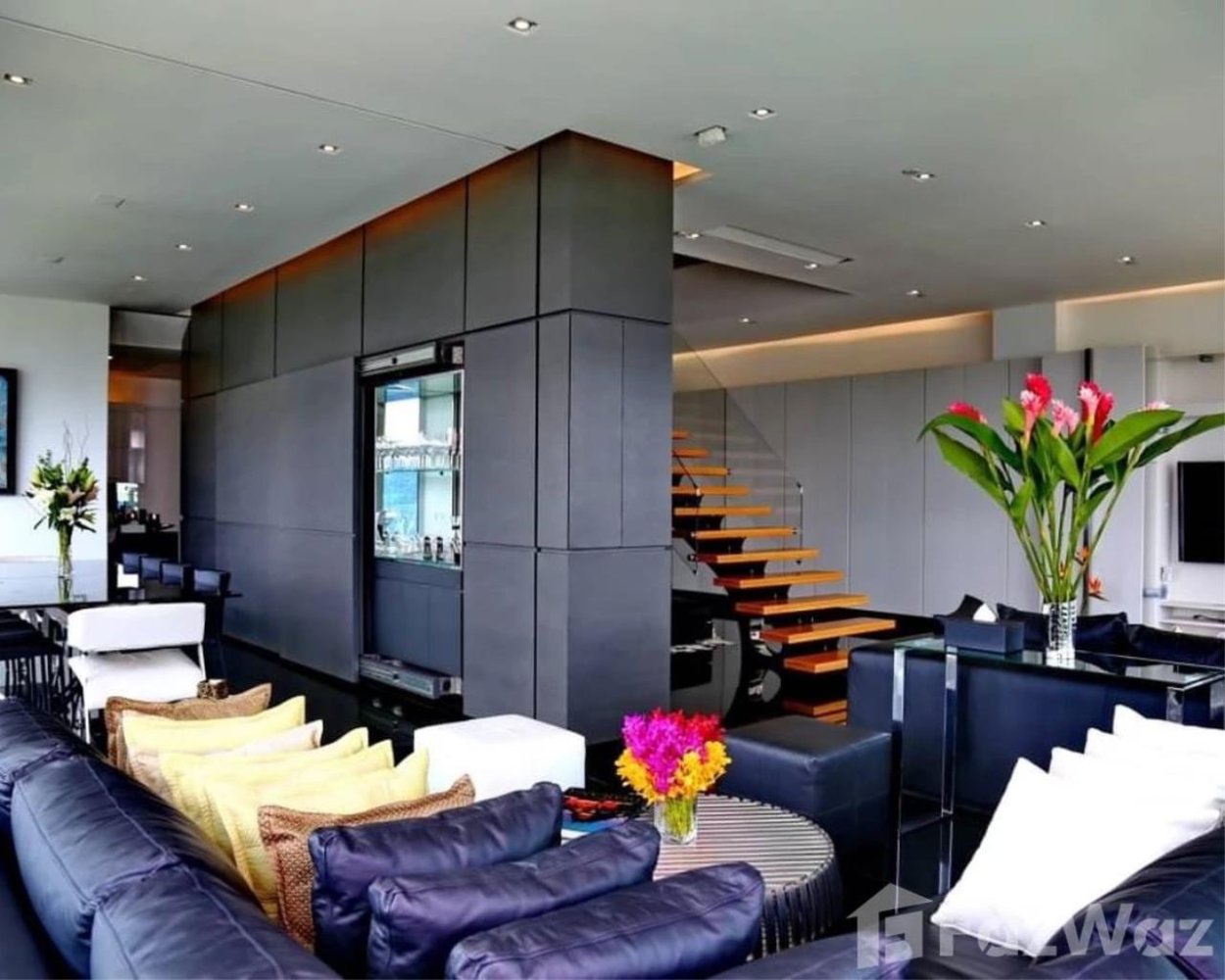 Apartamento com 3 quartos em condomínio em Watthana, Thailand N.º 57874