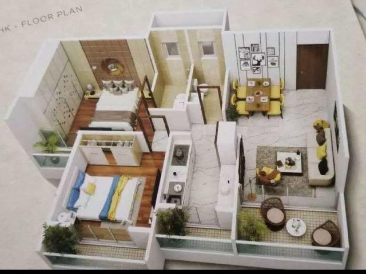 2 chambres Maison à Mumbai, India No. 54862