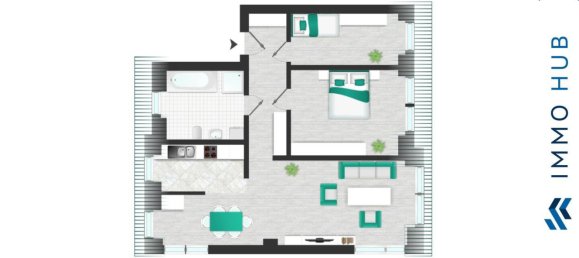 2 غرف نوم شقة في Leipzig, Germany رقم 331397 11