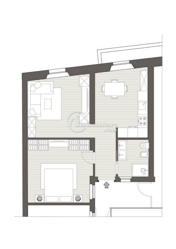 1 غرف نوم شقة في Corsico, Italy رقم 113323