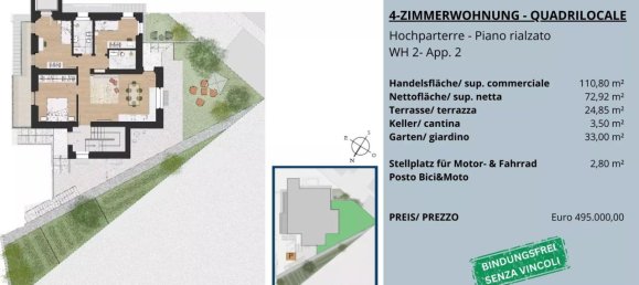 Пентхаус с 4 комнатами в Трентино Альто Адидже, Италия № 3116 16