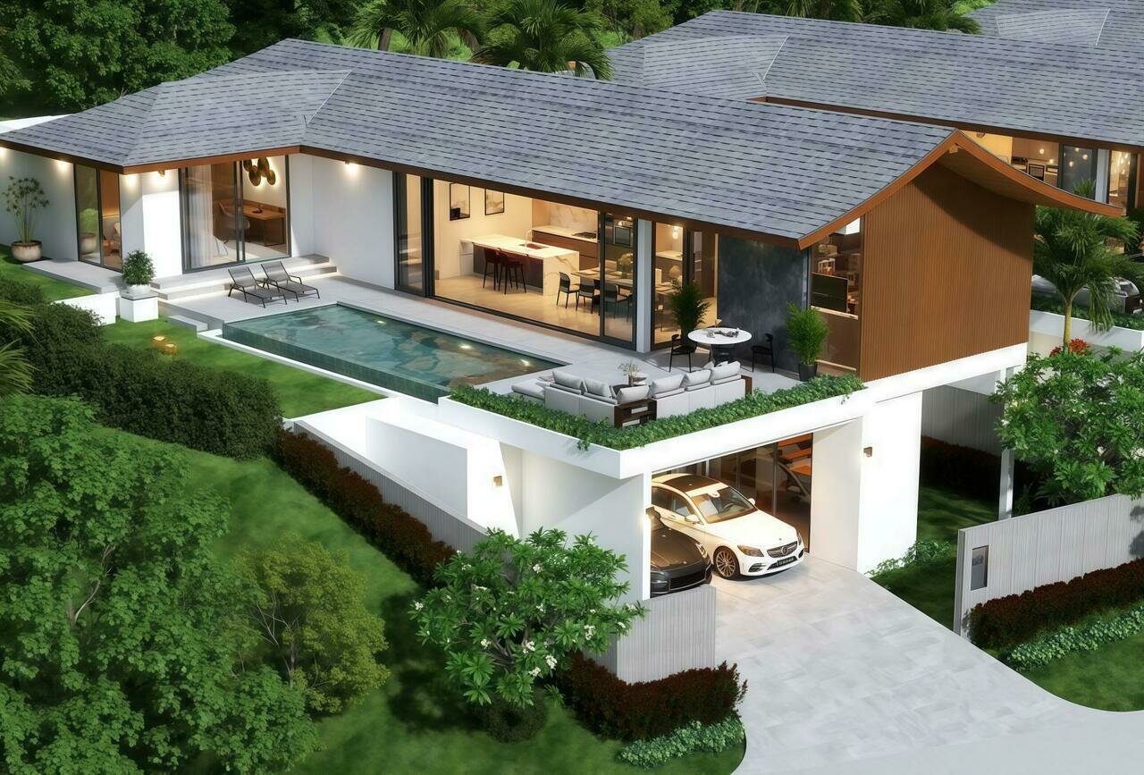 Ático en Koh Pha Ngan, Thailand 350 m² No. 70790