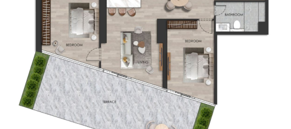 استوديو في Al Marjan Island, UAE رقم 121499 10